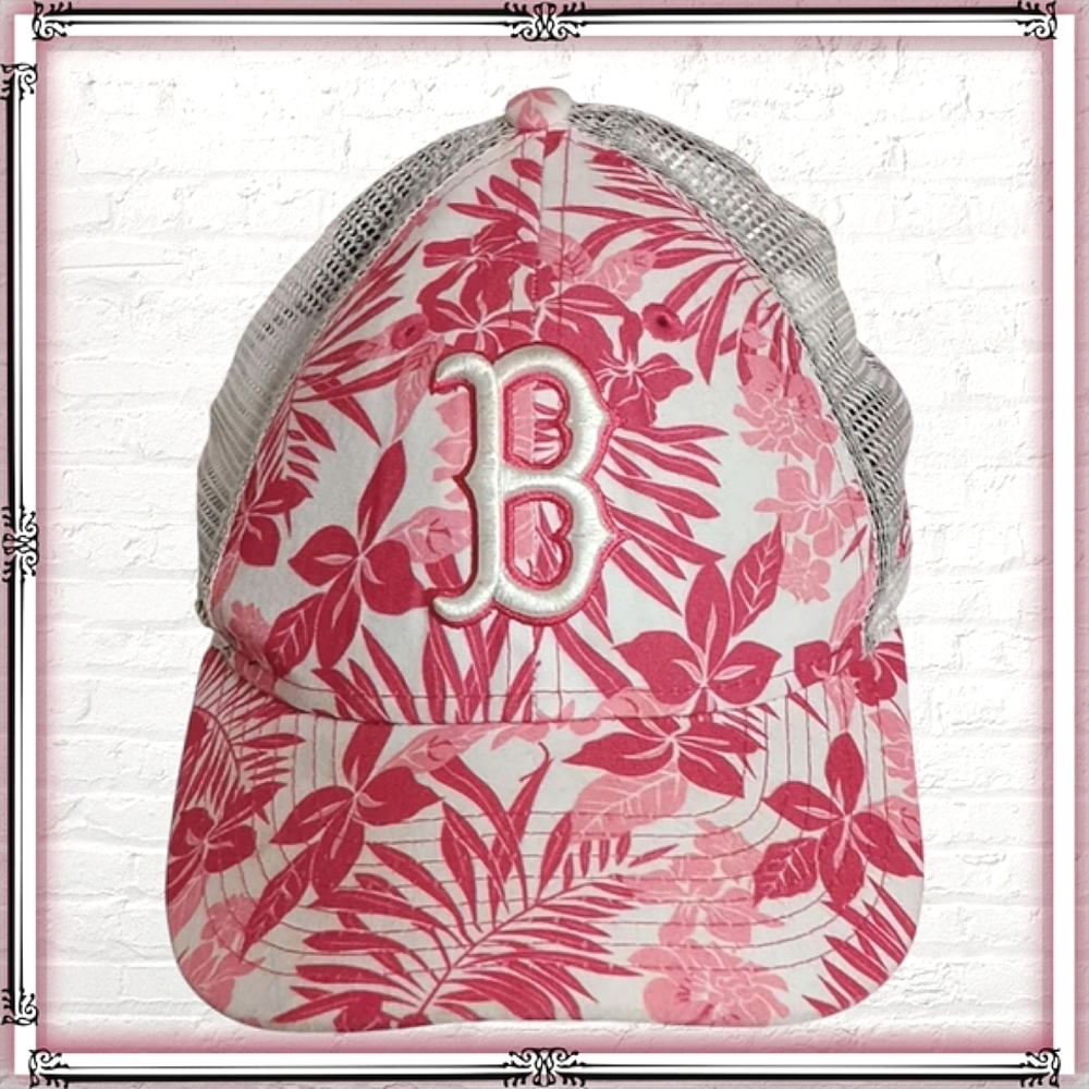 Boston Red Sox Floral Baseball Hat